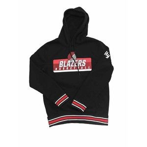 NBA Portland Trail Blazers Mens Hoodie Sweatshirt Size Small Black Basketball